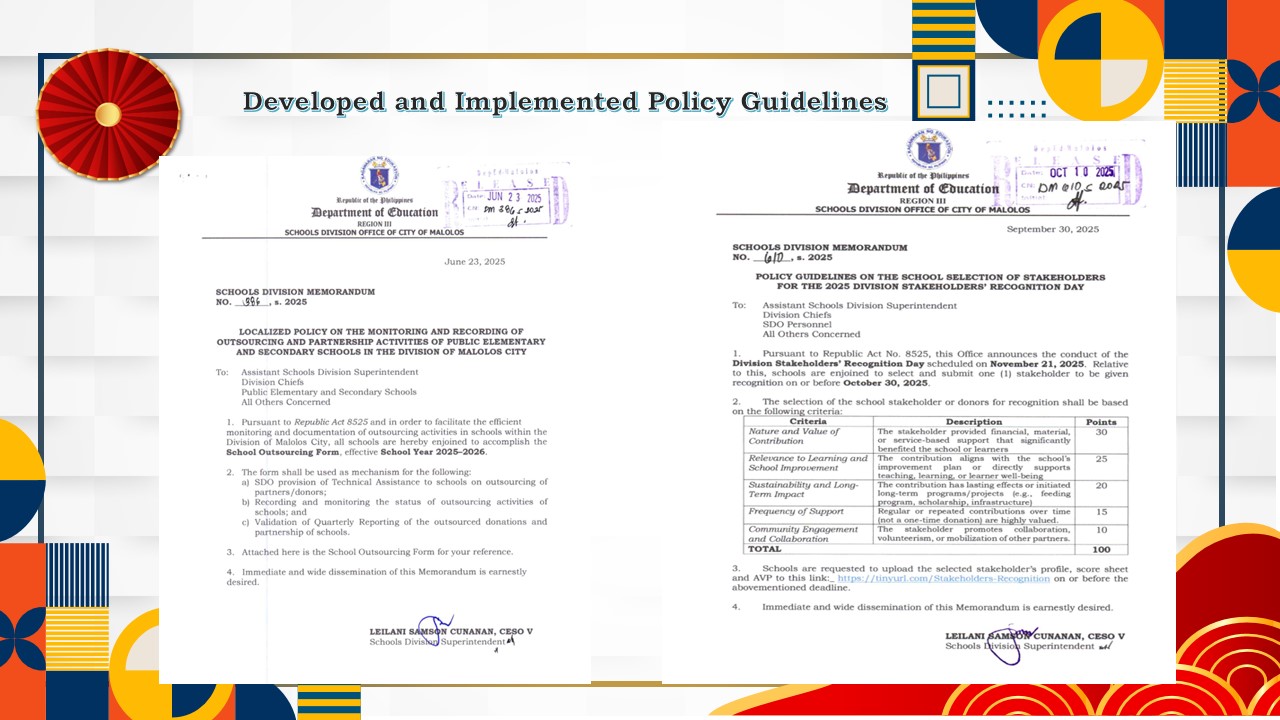 Accomplishment slide 21